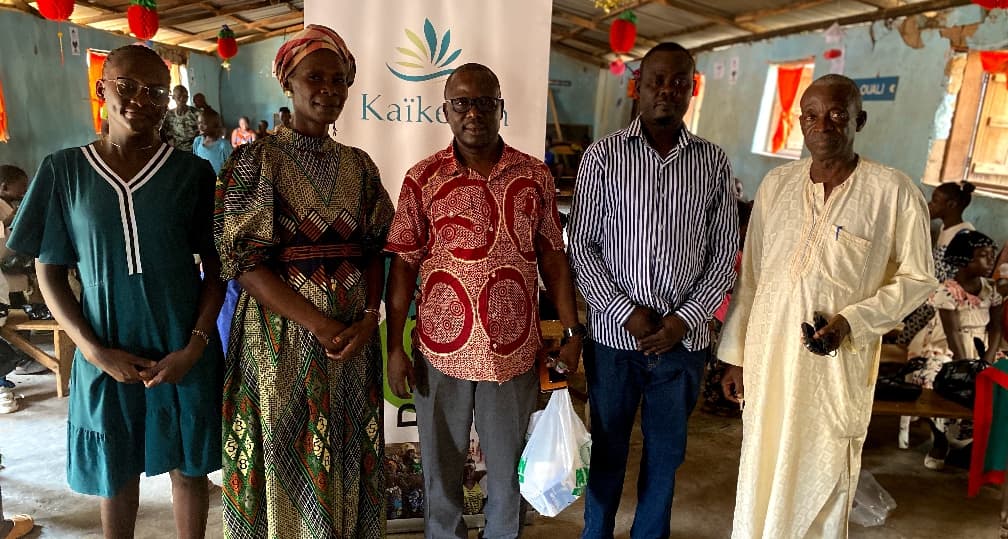 L'équipe HCW et partenaires communautaires à Bangui